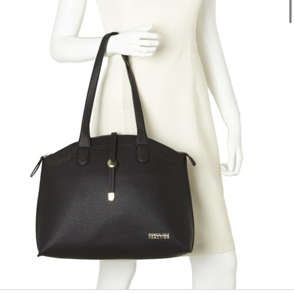 NWT Kenneth Cole Reaction Roundabout Dome Satchel - Picture 1 of 8